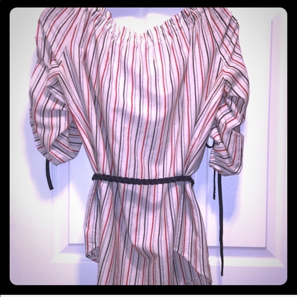 NWT Current Air Striped Top - Picture 2 of 4
